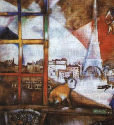 Pars por la ventana de M. Chagall