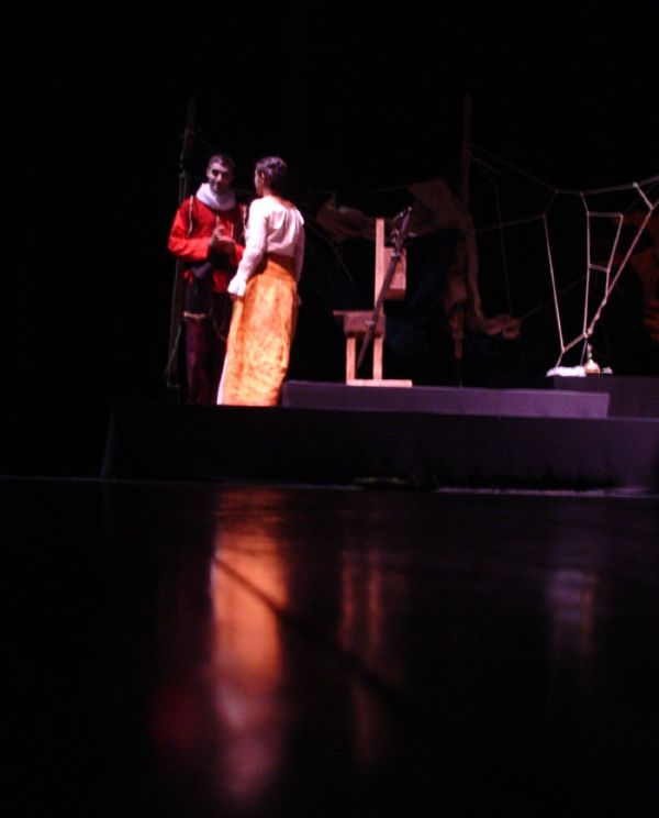 Cariola, la Duquesa y Antonio, Escena I, Acto III. 