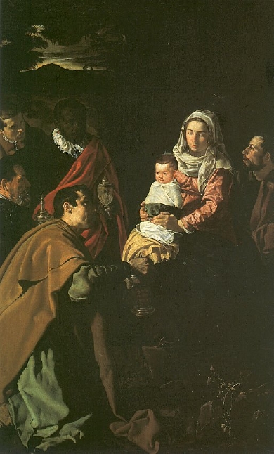 Diego Velzquez(1599-1660)The Adoration of the Magi, 1619, oil on canvas, Museo del Prado, Madrid