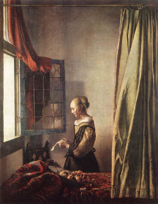 Muchacha leyendo una carta, 1657