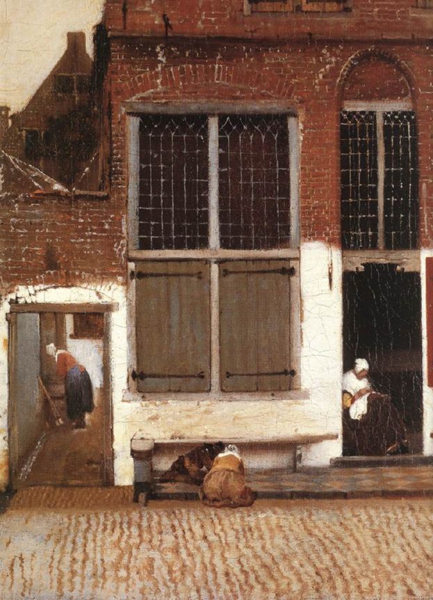 Calle de Delft, 1657-58, detalle