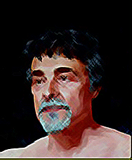 Manuel L. Acosta  -  Retrato de M. L. Acosta, obra de Imma Merino, óleo sobre lienzo.