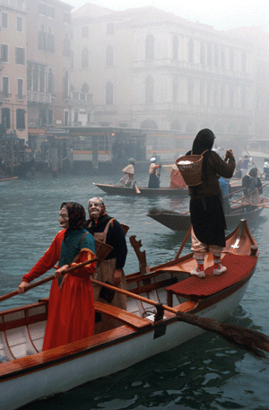 Cada Navidad Venecia organiza en su honor una regata, que este ao celebra sus bodas de plata. La cita, el 6 de enero a las 11 de la maana