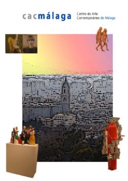 Cartel para el Centro de Arte Contemporáneo de Málaga por Boni