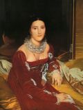 Mme. De Senonnes, by Jean Auguste Dominique Ingres (1780-1867)