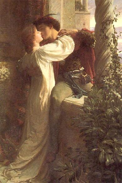Sir Frank Dicksee, English, 1853-1928, Romeo and Juliet, 1884, Southampton City Art Gallery