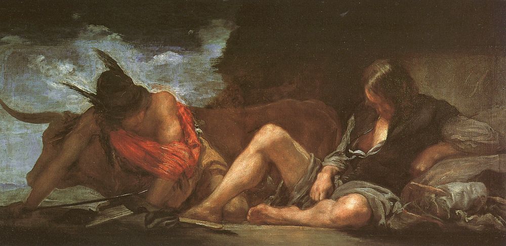 Mercurio y Argos, Madrid, Museo del Prado