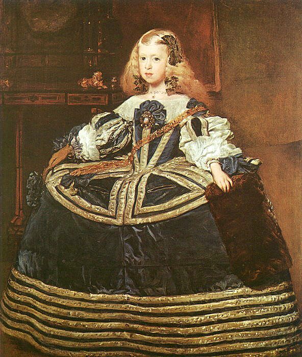 La infanta Margarita, 1659, Viena, Kunsthistorisches Museum