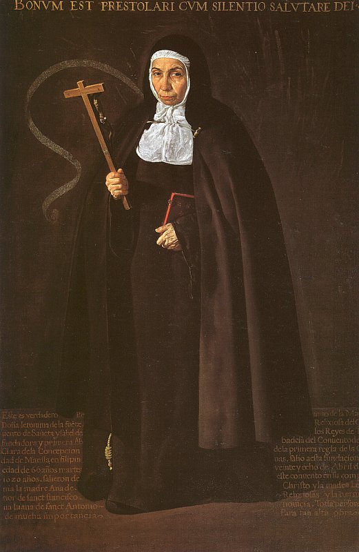 La Madre Jernima de la Fuente, 1620, Madrid, Museo del Prado.