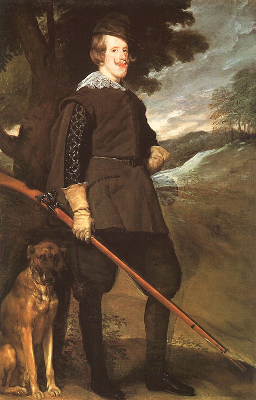 Cazador, Felipe IV en traje de cazador, Madrid, Museo del Prado