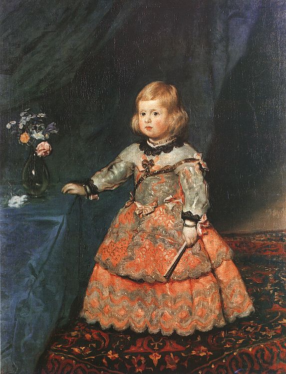 La infanta Margarita, Viena, Kunsthistorisches Museum