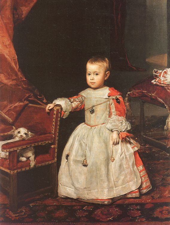 El infante Felipe Prspero, Viena, Kunsthistorisches Museum