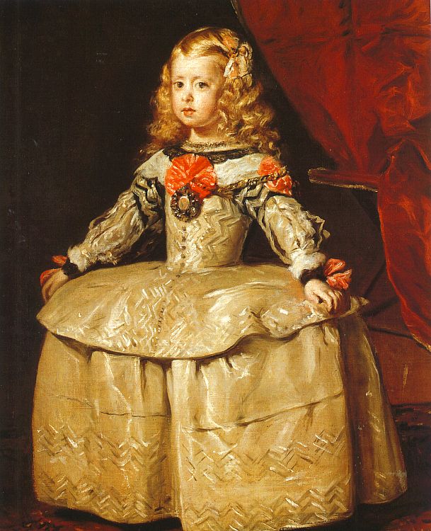 La infanta Margarita, Viena, Kunsthistorisches Museum