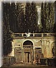 Vista del jardn de Villa Mdici en Roma, Madrid, Museo del Prado